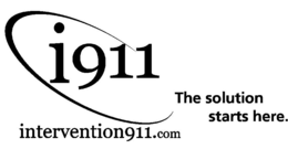 I911 INTERVENTION911.COM THE SOLUTION STARTS HERE. logo