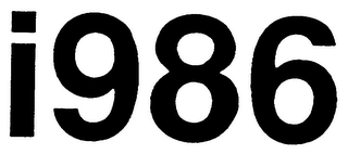 I986 logo