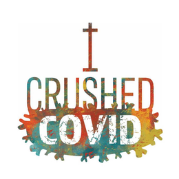 I_CRUSHED COVID logo