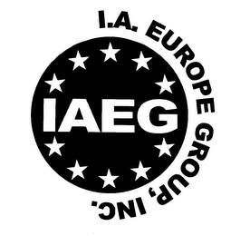 I.A. EUROPE GROUP, INC. IAEG logo