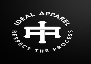 IA IDEAL APPAREL RESPECT THE PROCESS logo