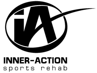 IA INNER-ACTION SPORTS REHAB logo