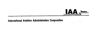 IAA INTERNATIONAL AVIATION ADMINISTRATION CORPORATION logo