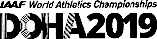 IAAF WORLD ATHLETICS CHAMPIONSHIPS DOHA 2019 logo