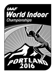 IAAF WORLD INDOOR CHAMPIONSHIPS PORTLAND 2016 logo