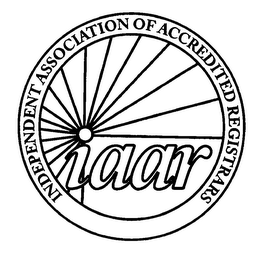 IAAR INDEPENDENT ASSOCIATION OF ACCREDITED REGISTRARS logo