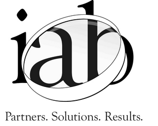 IAB PARTNERS. SOLUTIONS. RESULTS. logo
