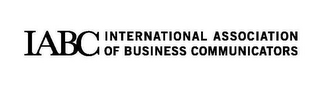 IABC INTERNATIONAL ASSOCIATION OF BUSNESS COMMUNICATORS logo