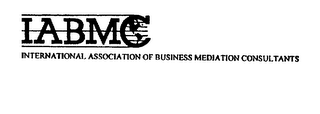 IABMC INTERNATIONAL ASSOCIATION OF BUSINESS MEDIATION CONSULTANTS logo