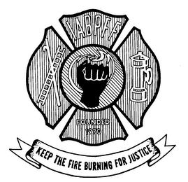 IABPFF FOUNDED 1970 KEEP THE FIRE BURNING FOR JUSTICE logo