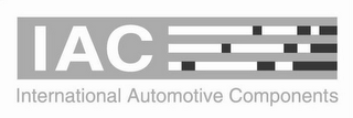 IAC INTERNATIONAL AUTOMOTIVE COMPONENTS logo