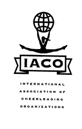 IACO INTERNATIONAL ASSOCIATION OF CHEERLEADING ORGANIZATIONS logo
