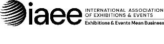 IAEE INTERNATIONAL ASSOCIATION OF EXHIBITIONS & EVENTS EXHIBITIONS & EVENTS MEAN BUSINESS logo