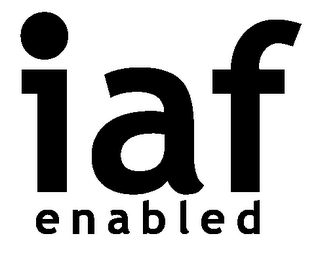 IAF ENABLED logo