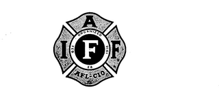 IAFF AFL-CIO ORGANIZED FEB 1918 28 logo