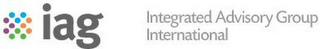 IAG INTEGRATED ADVISORY GROUP INTERNATIONAL logo