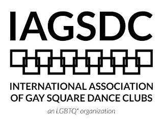 IAGSDC INTERNATIONAL ASSOCIATION OF GAY SQUARE DANCE CLUBS AN LGBTQ* ORGANIZATION logo