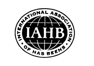 IAHB INTERNATIONAL ASSOCIATION OF HAS BEENS logo