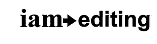 IAM EDITING logo