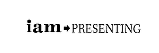 IAM PRESENTING logo