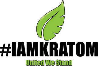 #IAMKRATOM UNITED WE STAND logo