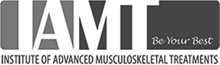 IAMT BE YOUR BEST INSTITUTE OF ADVANCED MUSCULOSKELETAL TREATMENTS logo