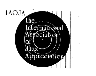 IAOJA THE INTERNATIONAL ASSOCIATION OF JAZZ APPRECIATION logo