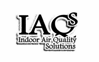 IAQS INDOOR AIR QUALITY SOLUTIONS logo