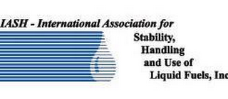 IASH - INTERNATIONAL ASSOCIATION FOR STABILITY, HANDLING AND USE OF LIQUID FUELS, INC. logo