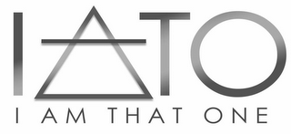 IATO I AM THAT ONE logo