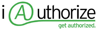 IAUTHORIZE GET AUTHORIZED. logo