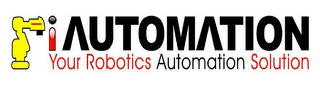 IAUTOMATION YOUR ROBOTICS AUTOMATION SOLUTION logo