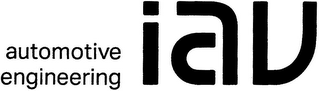 IAV AUTOMOTIVE ENGINEERING logo