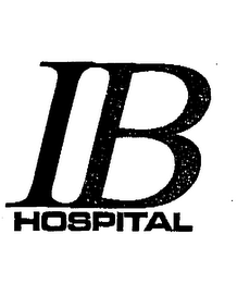 IB HOSPITAL logo