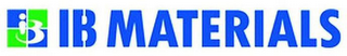 IB IB MATERIALS logo
