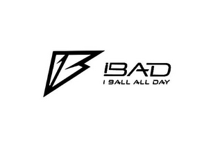 IB IBAD I BALL ALL DAY logo