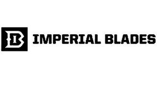 IB IMPERIAL BLADES logo