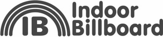 IB INDOOR BILLBOARD logo