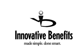 IB INNOVATIVE BENEFITS MADE SIMPLE. DONE SMART. logo