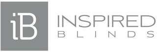 IB INSPIRED BLINDS logo