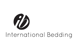 IB INTERNATIONAL BEDDING logo