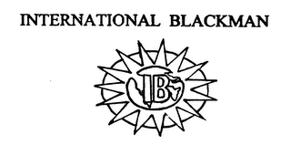 IB INTERNATIONAL BLACKMAN logo