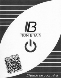 IB IRON BRAIN logo