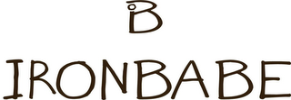 IB IRONBABE logo