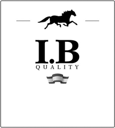 I.B QUALITY logo