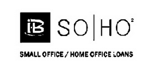 IB SO | HO2 SMALL OFFICE / HOME OFFICE LOANS logo