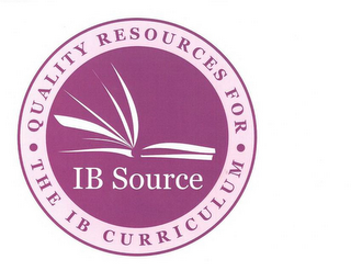 IB SOURCE QUALITY RESOURCES FOR THE IB CURRICULUM logo