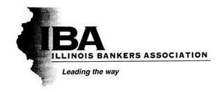 IBA ILLINOIS BANKERS ASSOCIATION LEADING THE WAY logo