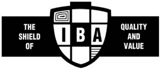 IBA THE SHIELD OF QUALITY AND VALUE logo