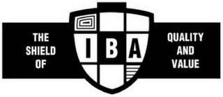 IBA THE SHIELD OF QUALITY AND VALUE logo